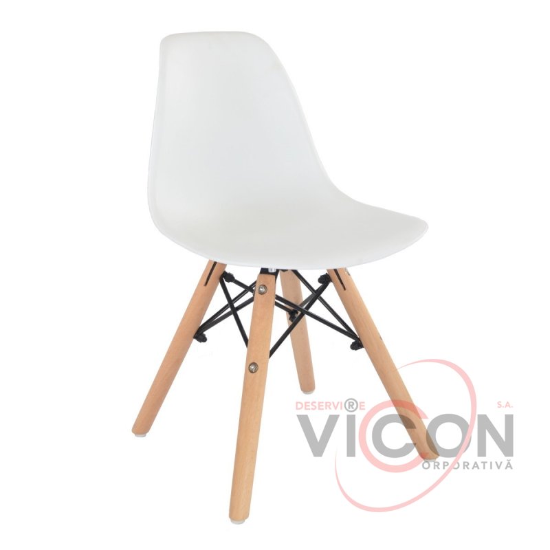Детский стул Eames, белый