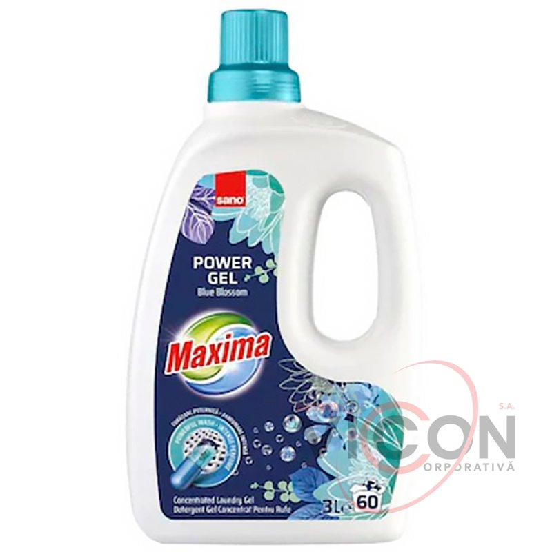 Концентрированный гель для стирки SANO Maxima, 3 литра