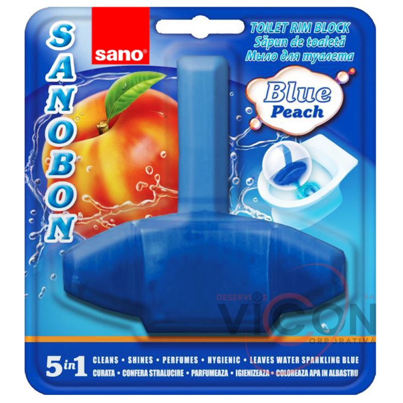 Suspensie pentru WC (55 g)  SANO BON PEACH
