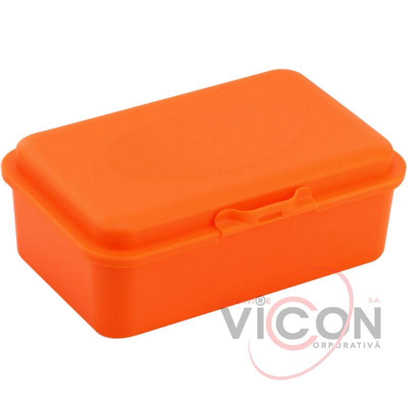 Lunch Box  (recipient alimentar) ECONOMIX SNACK 750 ml, orange