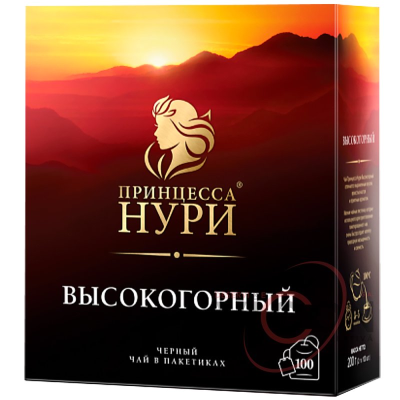 Чай Принцесса Нури Высокогорный 100 пак