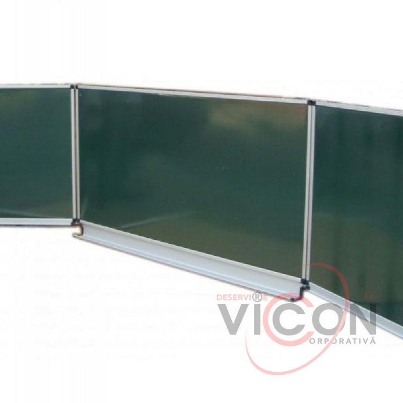 Tabla Creta+Whiteboard Elegant 100 x 400cm (5 suprafete)