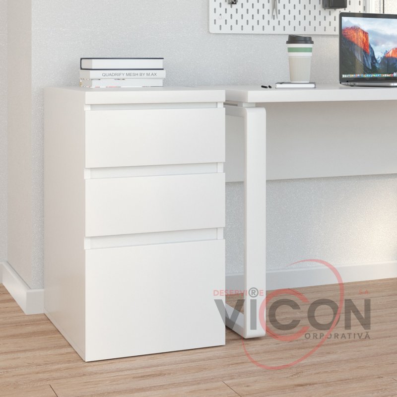 Тумба с ящиками Urban Box White