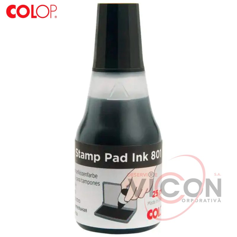 Tuș pentru ștampilă, 25 ml, COLOP 801
