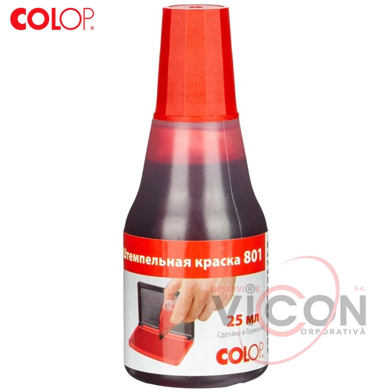 Tuș pentru ștampilă, 25 ml, COLOP 801