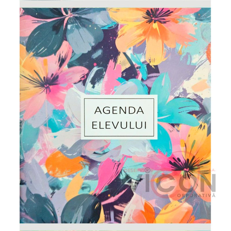 Agenda elevului în copertă moale color, A5